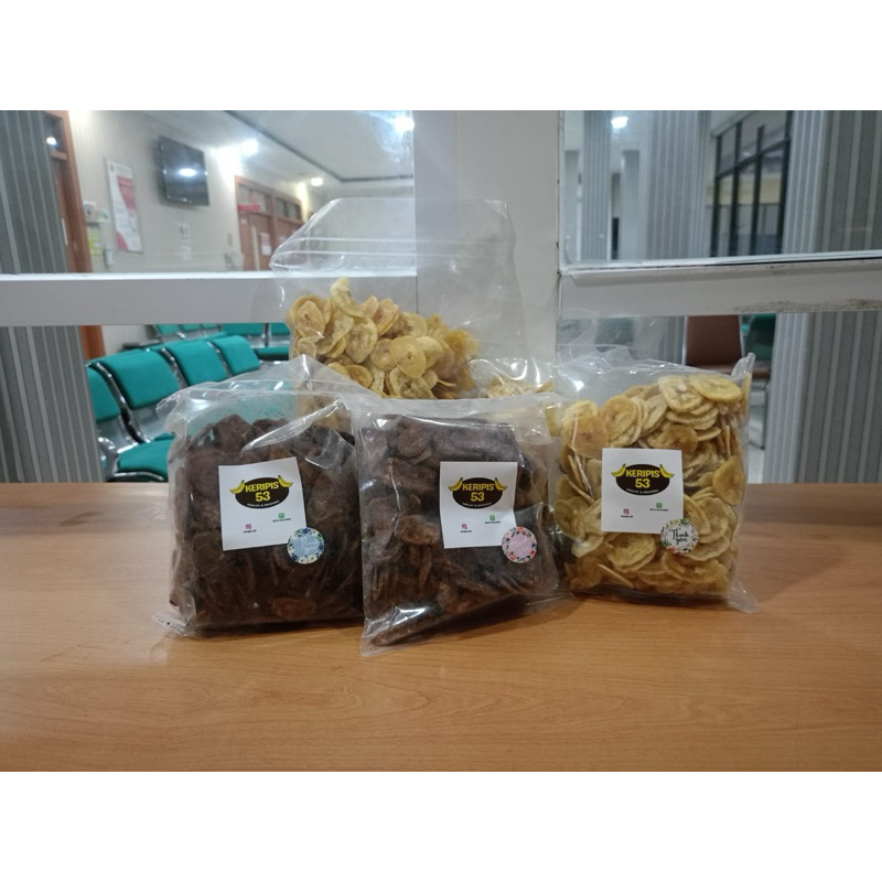 

Keripik pisang coklat asli kota Lampung