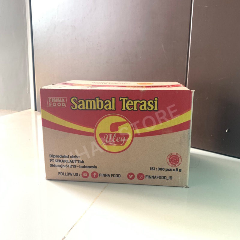 

ULEG Sambal Terasi Sachet Kecil 8 gr [ 1 DUS ]