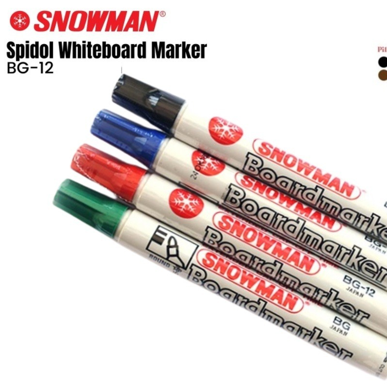 

SPIDOL WHITEBOARD MARKER SNOWMAN BG-12