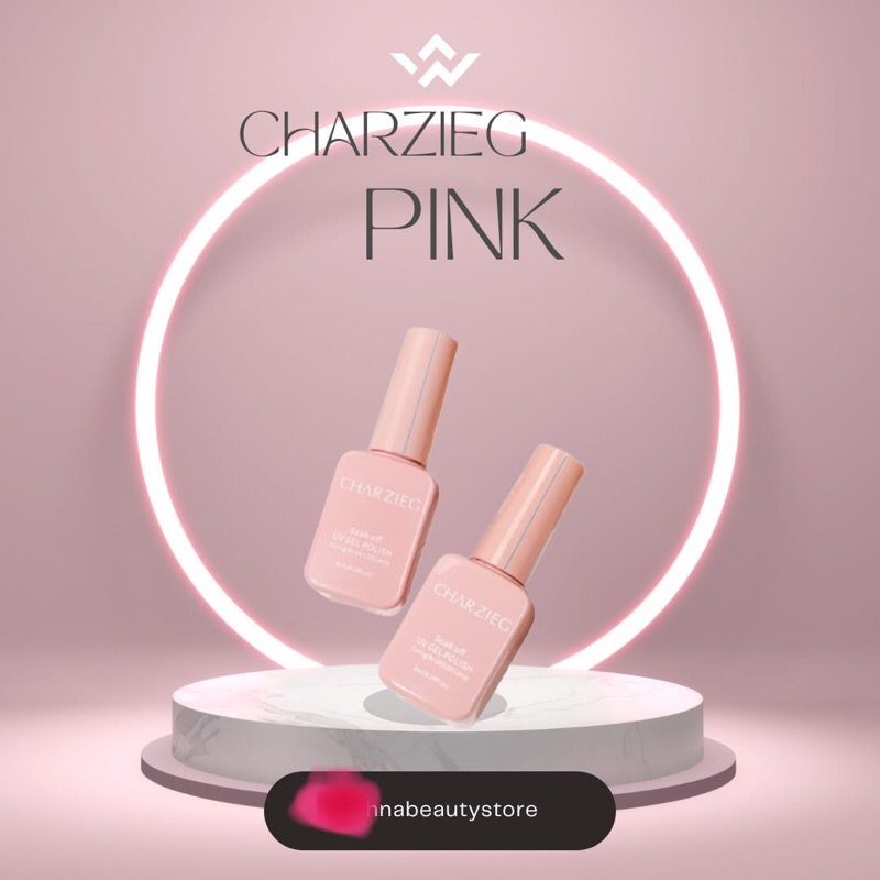 NEW CHARZIEG Kutek UV Gel kutek Gel Polish Pink