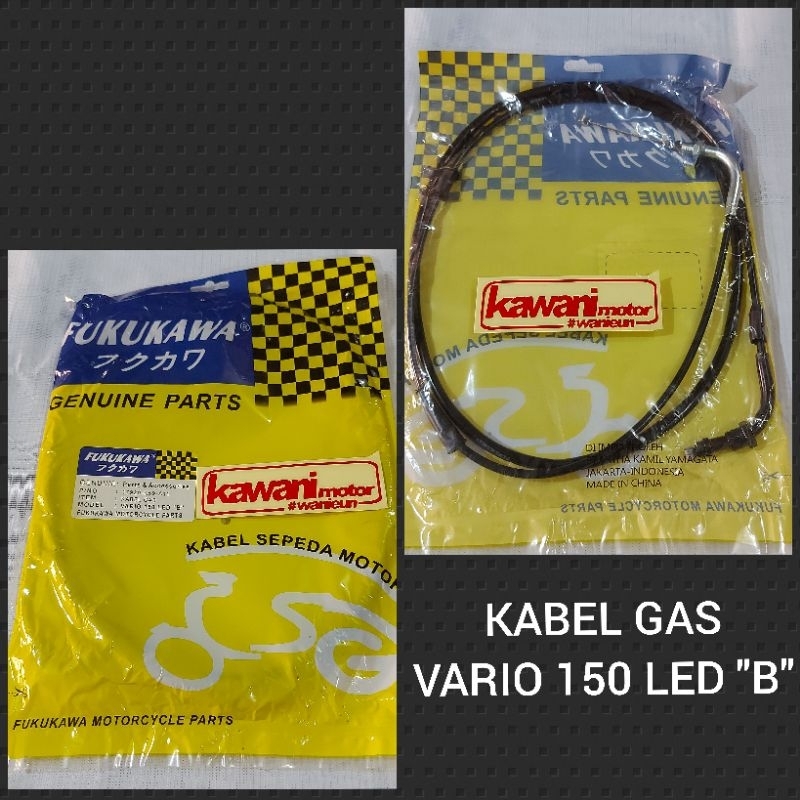 Kabel gas Tali Gas VARIO 150 LED "B" FUKUKAWA
