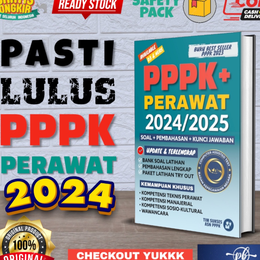 Khusus BUKU PPPK PERAWAT 224  225 LULUS PPPK PERAWAT PPPK BIDAN PPPK TENAGA MEDIS TENAGA KESEHATAN I