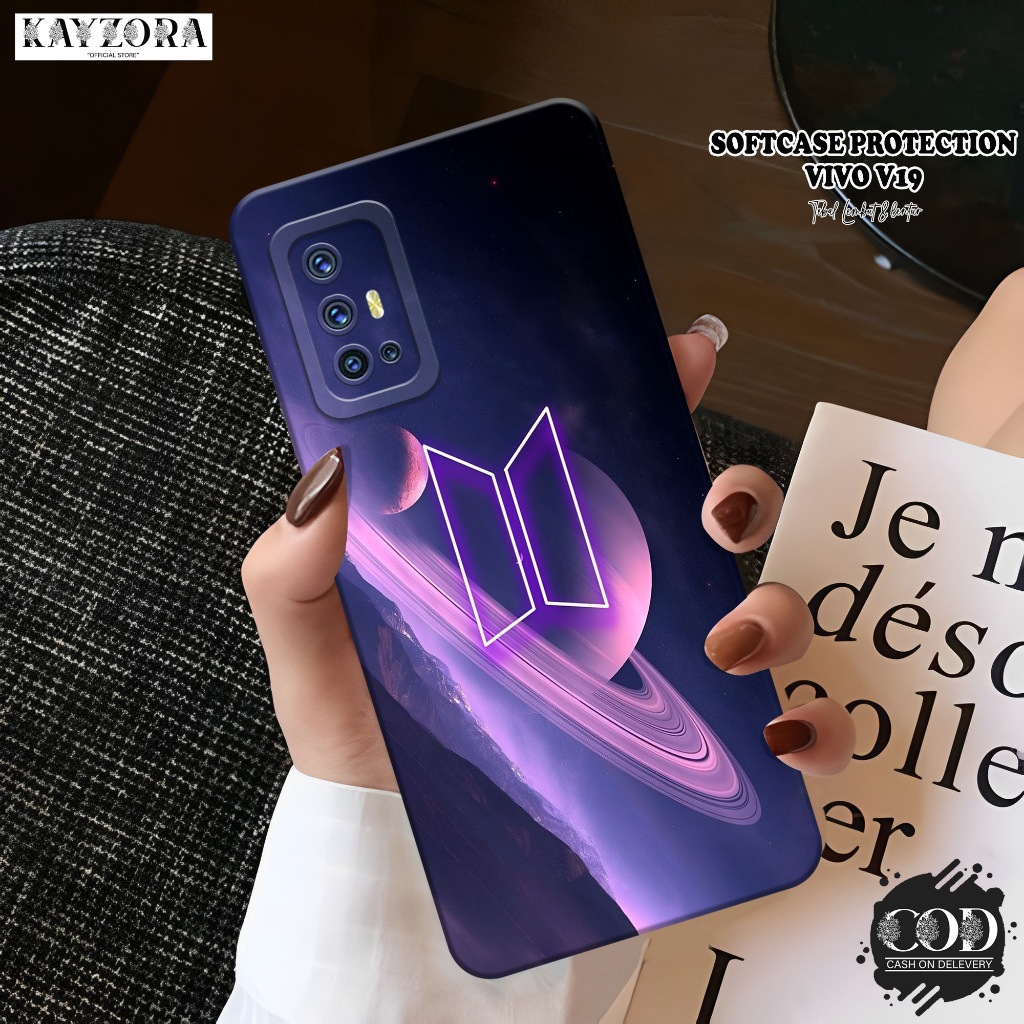 Case Hp VIVO V19 Terbaru - KAYZORA - Fashion Case K Pop - Softcase VIVO V19 - Pro Camera - Casing VI