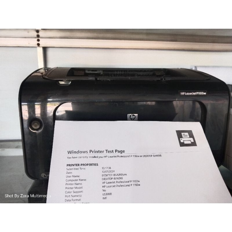 printer hp laserjet p1102w