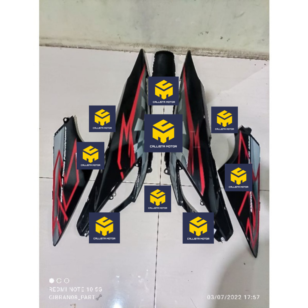 COVER BODY BELAKANG HONDA SUPRA X 125 BATMAN BOK AKI SUPRA X 125 BATMAN BOX AKI SUPRA BATMAN BODY SU