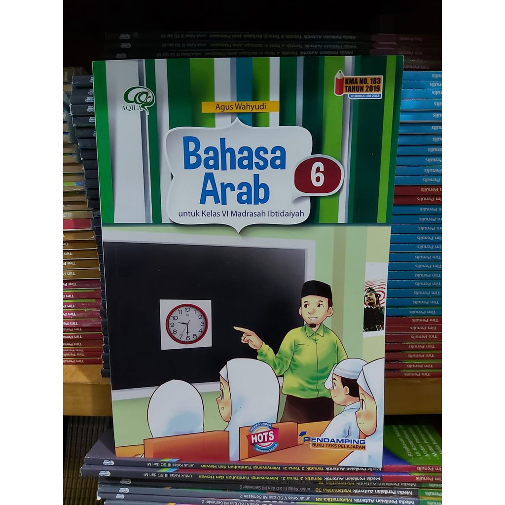 Termurah Ready stok Buku paket Bahasa Arab Aqila kelas 1 2 3 4 5 6 MI Penerbit Tiga Serangkai