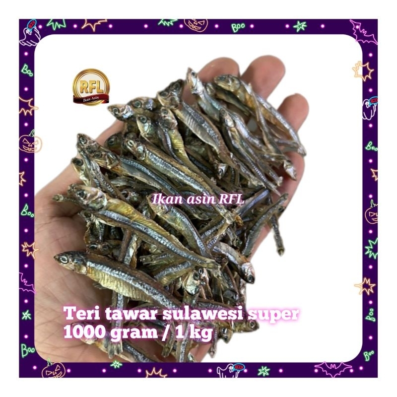 

teri tawar super 1000gram / 1kg