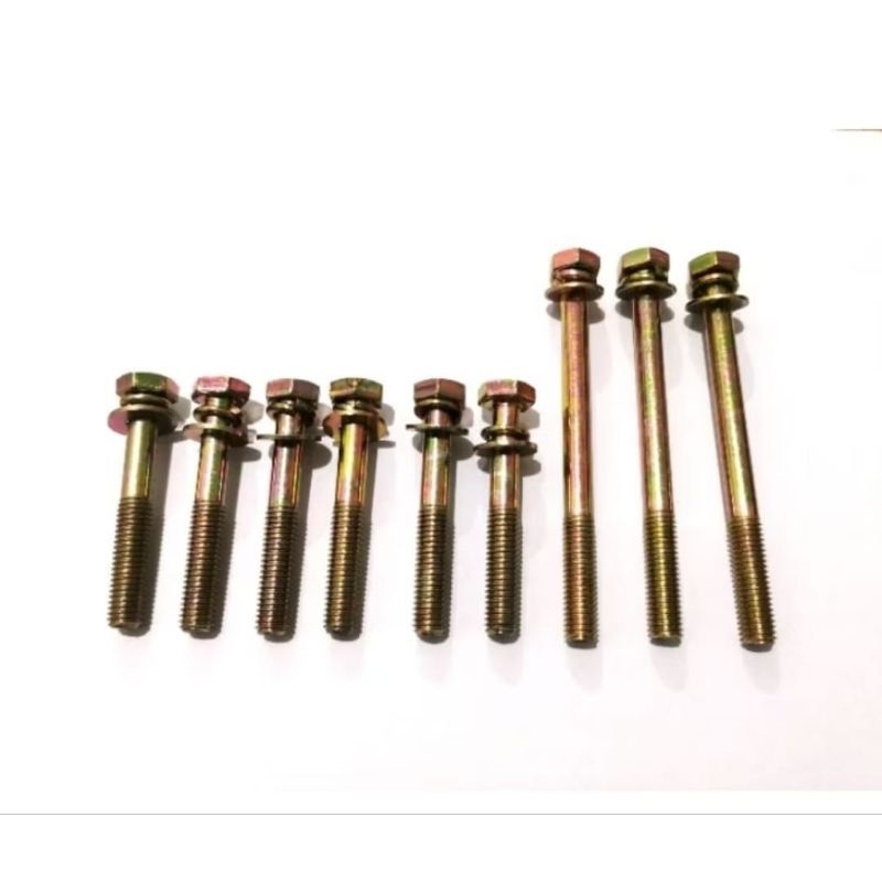 Baut Gear Casing set / tutup gir mesin diesel dongfeng S195 S1100 S1115 S1125 S1130