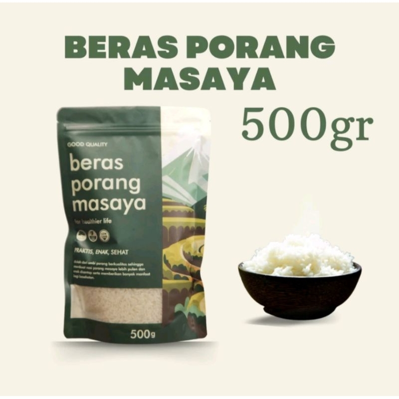 

Beras Masaya Beras Porang - Shirataki Konjac 500gr