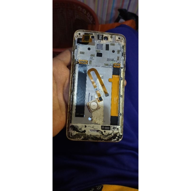 fleksibel.papan casan sidik jari coolpad r108 bekas copotan bonus frime lcd...lcd pecah belum di cek