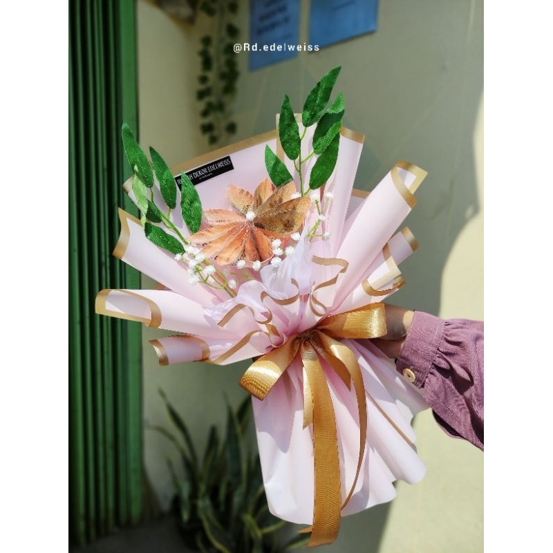 BUKET UANG MINI MURAH BUKET UANG BENTUK BUNGA MONEY BUCKET MINI