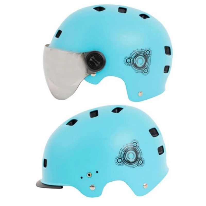 Helm Sepeda RMB helm sepeda warna biru