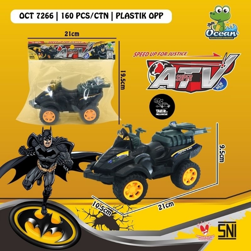 MOTOR ATV MAINAN ANAK BATMAN