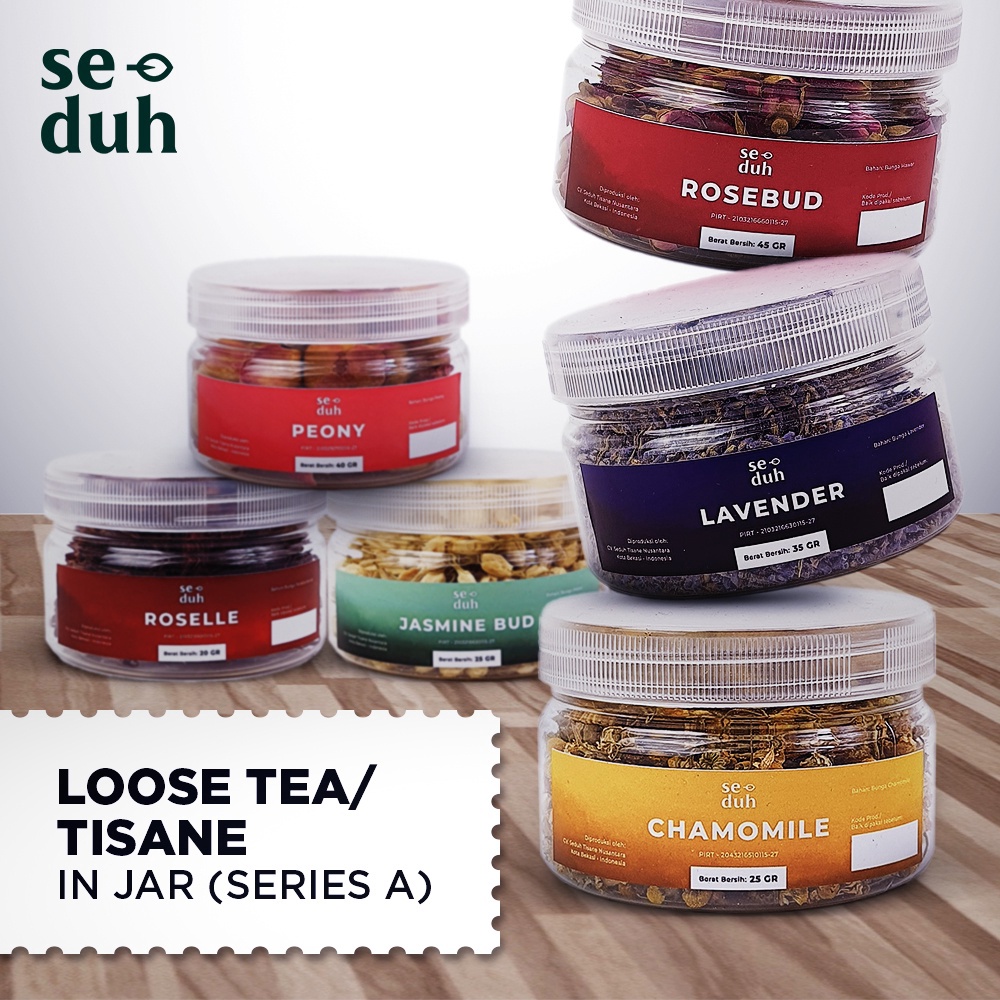 

PRODUK TERBARU SEDUH TISANE LOOSE TEA IN JAR SERIES A