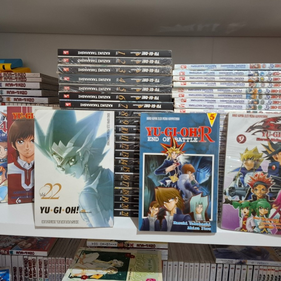 (6 Seri Yu Gi Oh) Komik Yu Gi Oh Premium 1-22 Tamat + YuGiOh R 1-5 Tamat + YuGiOh GX 1-9 Tamat + YuG