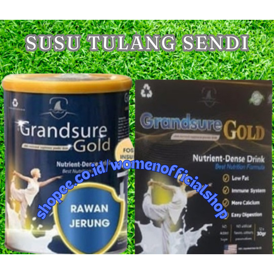 

GRANDSURE GOLD SUSU NUTRIENT MILK SOLUSI ATASI NYERI SENDI PADA TULANG