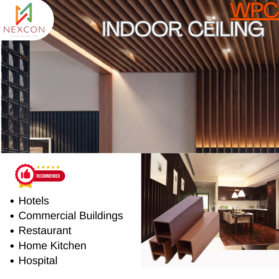 NEXCON Wall Panel Dinding Langit Plafon WPC Ceiling