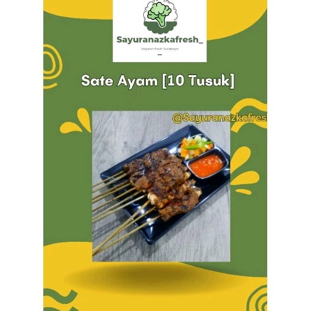 

Sate Ayam 10 Tusuk [Homemade]