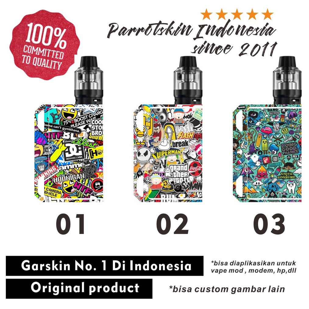 

PROMO Stiker skin Thelma Quest jdm bisa custom