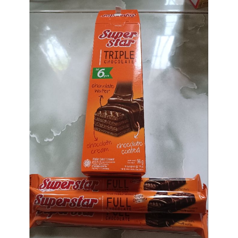 

wafer coklat superstar