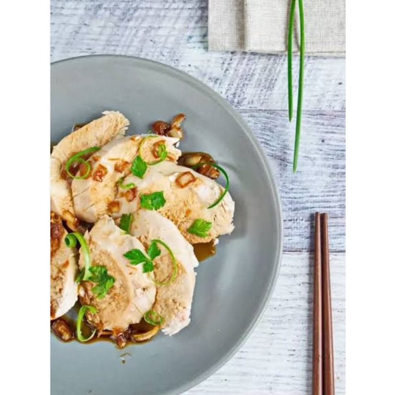 

Ayam rebus paha fillet chicken steam 300 gr