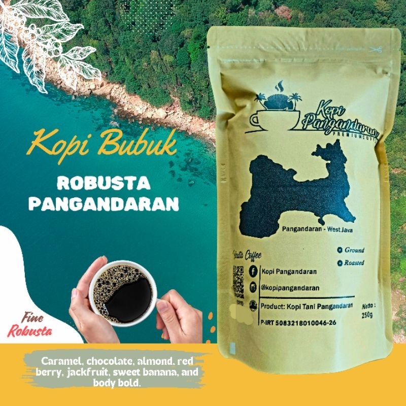 

Sunda Wangi | Kopi Bubuk Fine Robusta Pangandaran-250g (GRATIS ONGKIR)