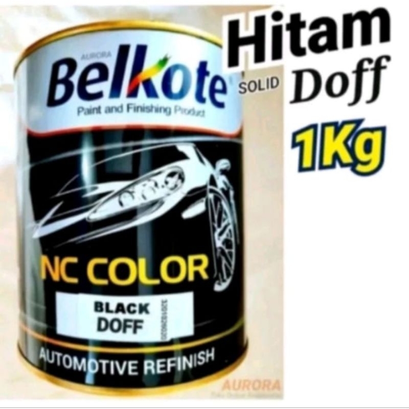 Cat Belkote NC Black Doff/Hitam Doff Belkote