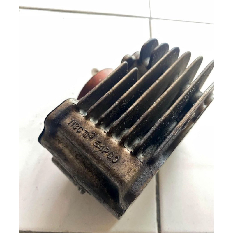 BLOK BORING SEHER BLOCK PISTON SET PISTON MIO J FINO 115 X RIDE ORIGINAL