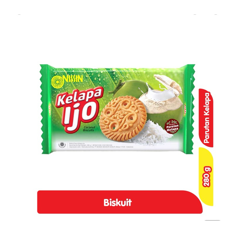 

Nissin Kelapa Ijo 300g