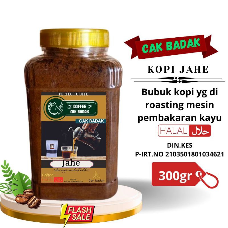 

Kopi bubuk jahe isi 300 gr kemasan toples murah mantap