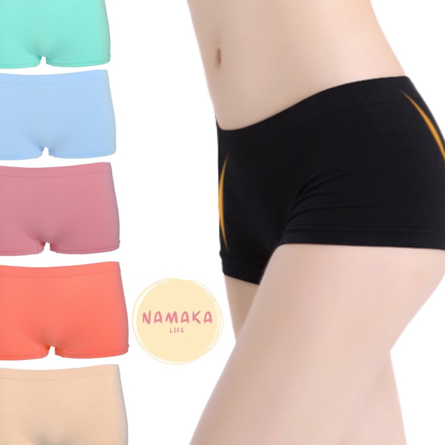 KP8 NL CELANA PENDEK HOT PANT CD KOLOR BOKSER KOTAK WANITA SHORT PANTS KETAT KATUN MIDI MINI SPANDEX