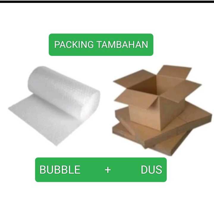 

TAMBAHAN PACKING AMAN BUBBLE DAN DUS