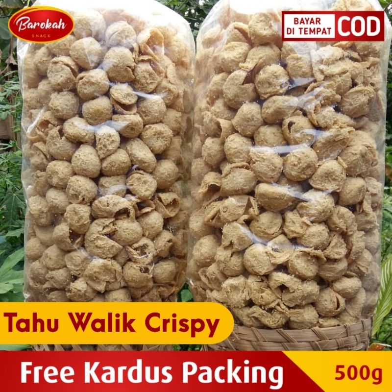 

Keripik Tahu Walik Krispy Tahu Pong Kiloan Kemasan 500 Gram