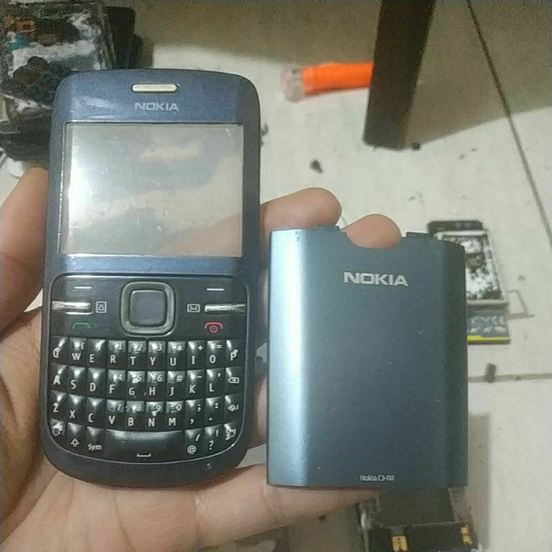 kesing depan belakang bekas ori nokia c3 00