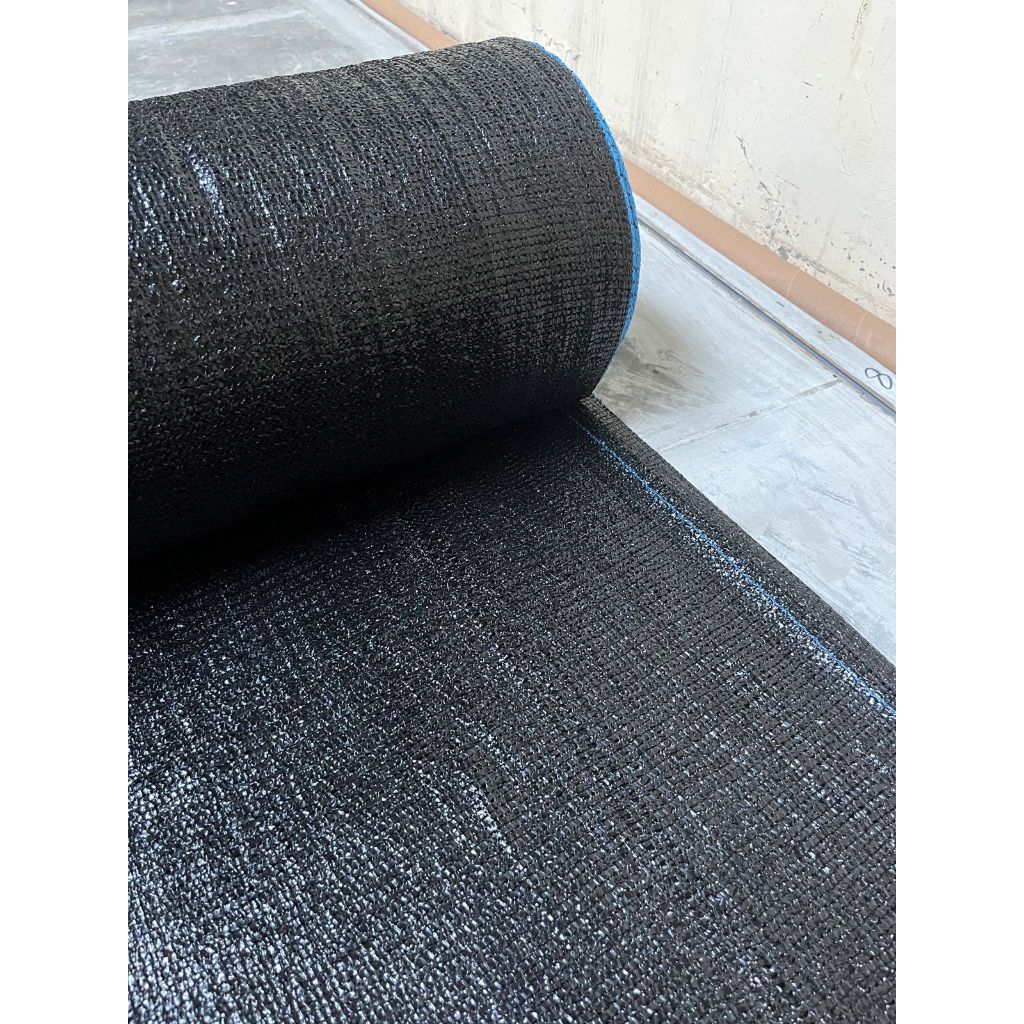 PARANET 90% LEBAR 3 METER 1 ROLL JARING HITAM