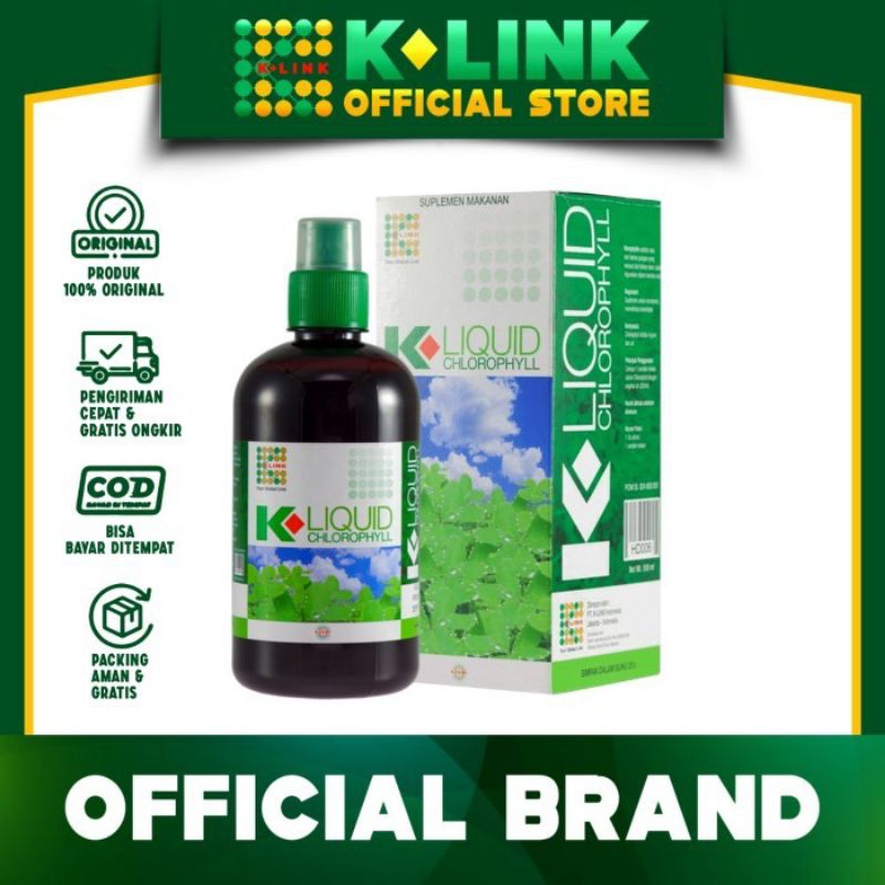K-LIQUID CHLOROPHYLL KLOROFIL K-LINK ORIGINAL Clorofil Klink Klorofil Original