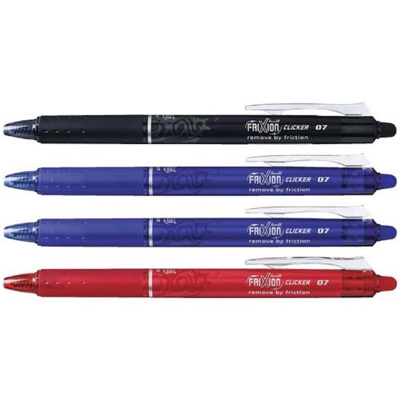 

SPESIAL AWAL TAHUN Pulpen Pilot Frixion BLRTFR7 7mm Erasable Ballpoint Tinta HitamBiru