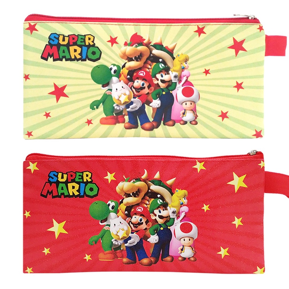 

DISKON Mini Case Supermario Hijau Merah Organizer Pencil Case Tempat Pensil Minion Travelling Organizer