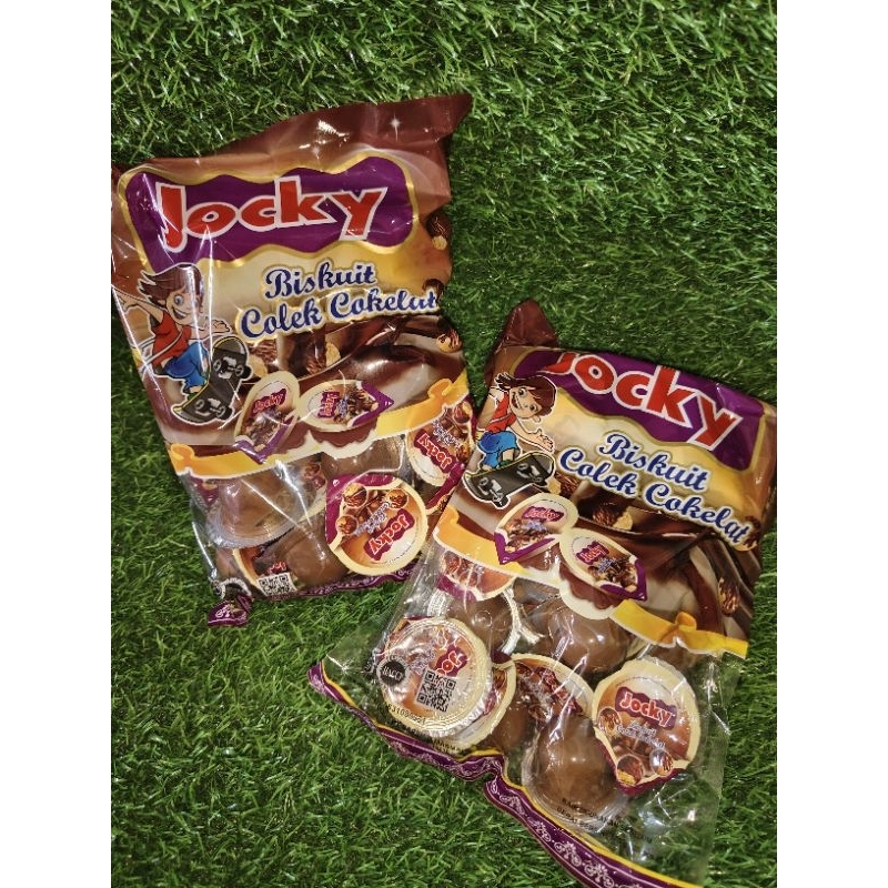 

COKLAT JOCKY BISKUIT COLEK SATU BAG ISI 12PCS