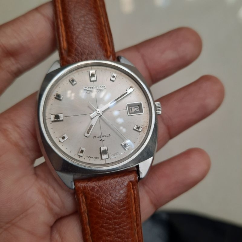 jam tangan seiko5 7005 matic vintage