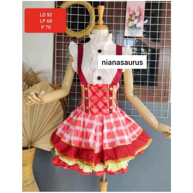 Kostum Love Live Yazawa Nico Bucket Flower