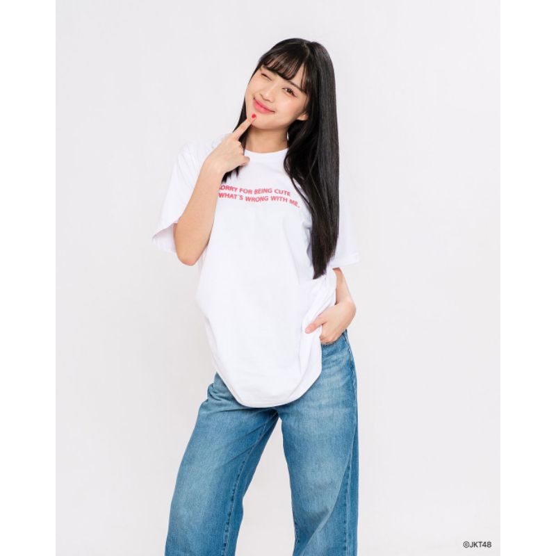 Kaos JKT48 Birthday Ella 2024 Unisex - Putih