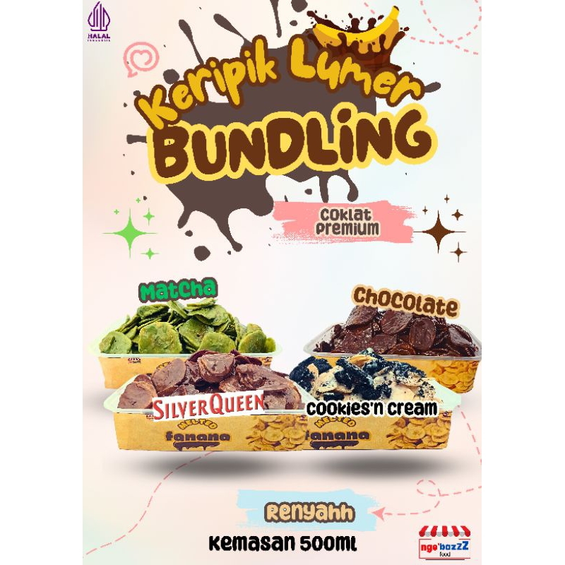 

KERIPIK PISANG COKLAT LUMER PROMO BUNDLING BEBAS PILIH RASA