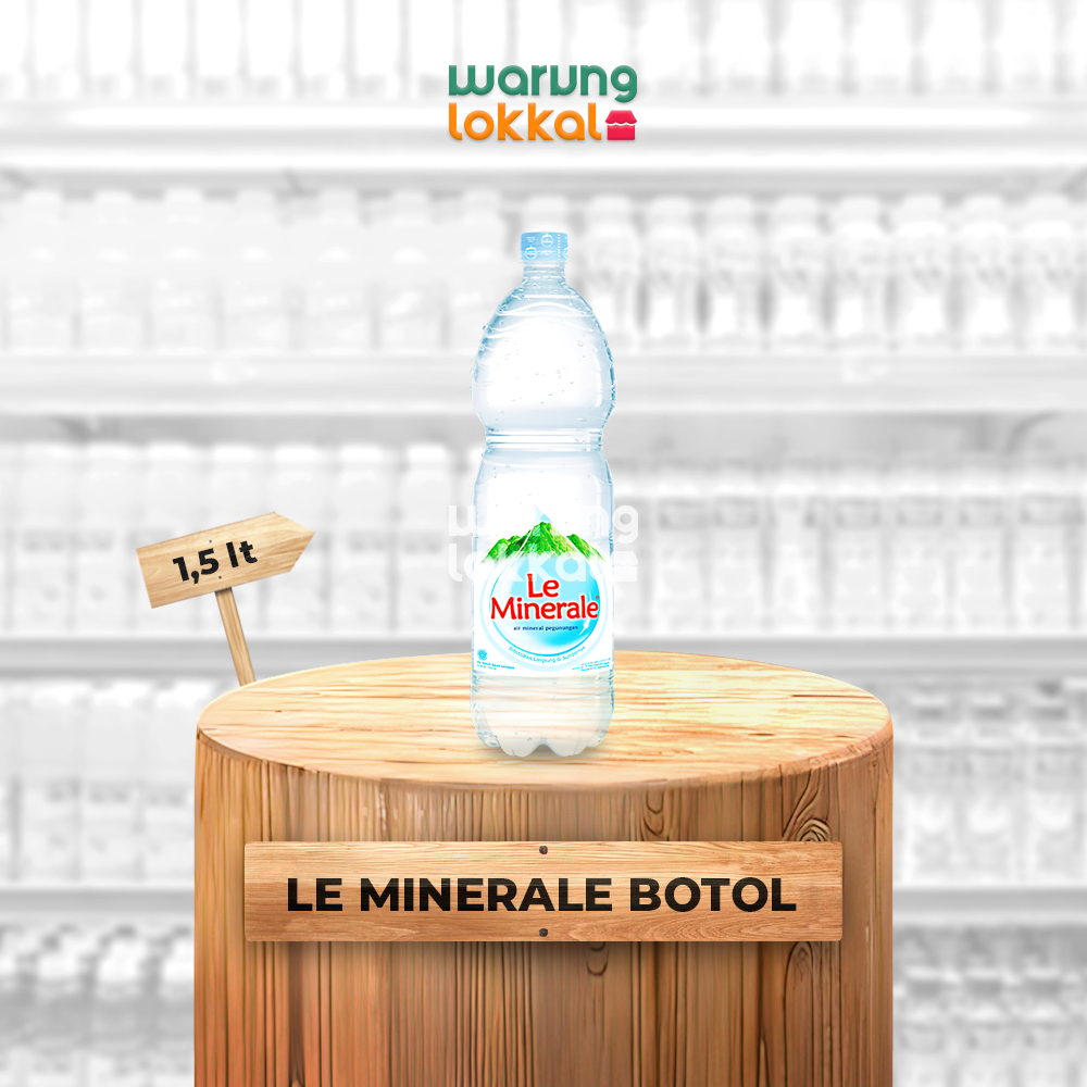 

Le Minerale Botol 1,5 Liter - Warung Lokkal
