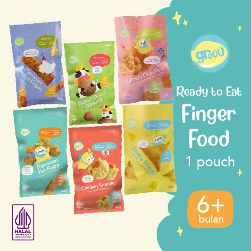 

GROUU - FROZEN Finger Food / Snack Anak Tinggi Protein