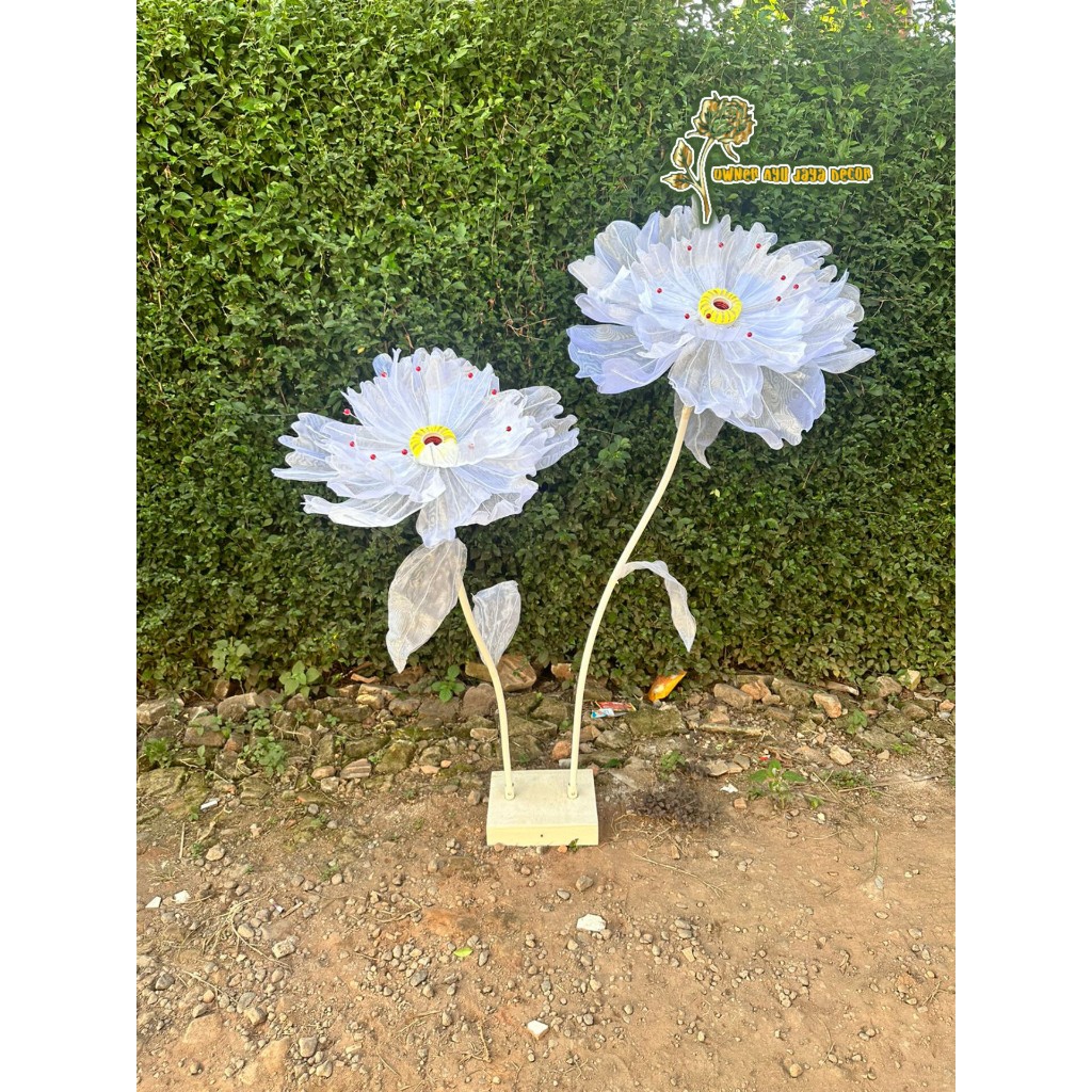 standing bunga lampu dekorasi pelaminan / lampu taman / lampu hias / lampu ruang tamu / lampu kamar