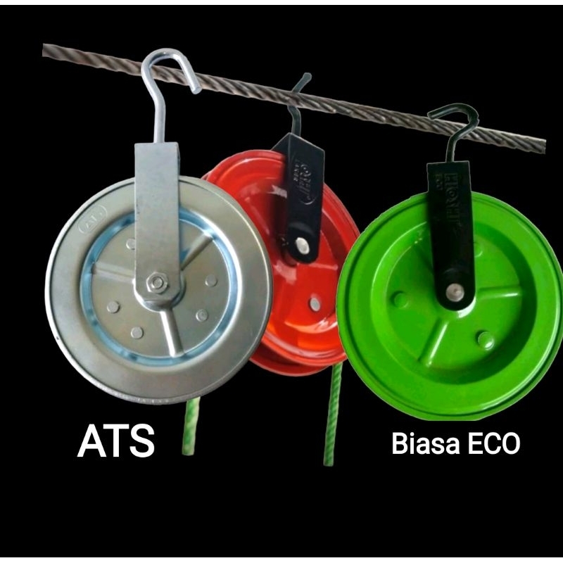 Kerekan Sumur Katrol Catrol Roda Sumur Air ATS Kerekan Timba