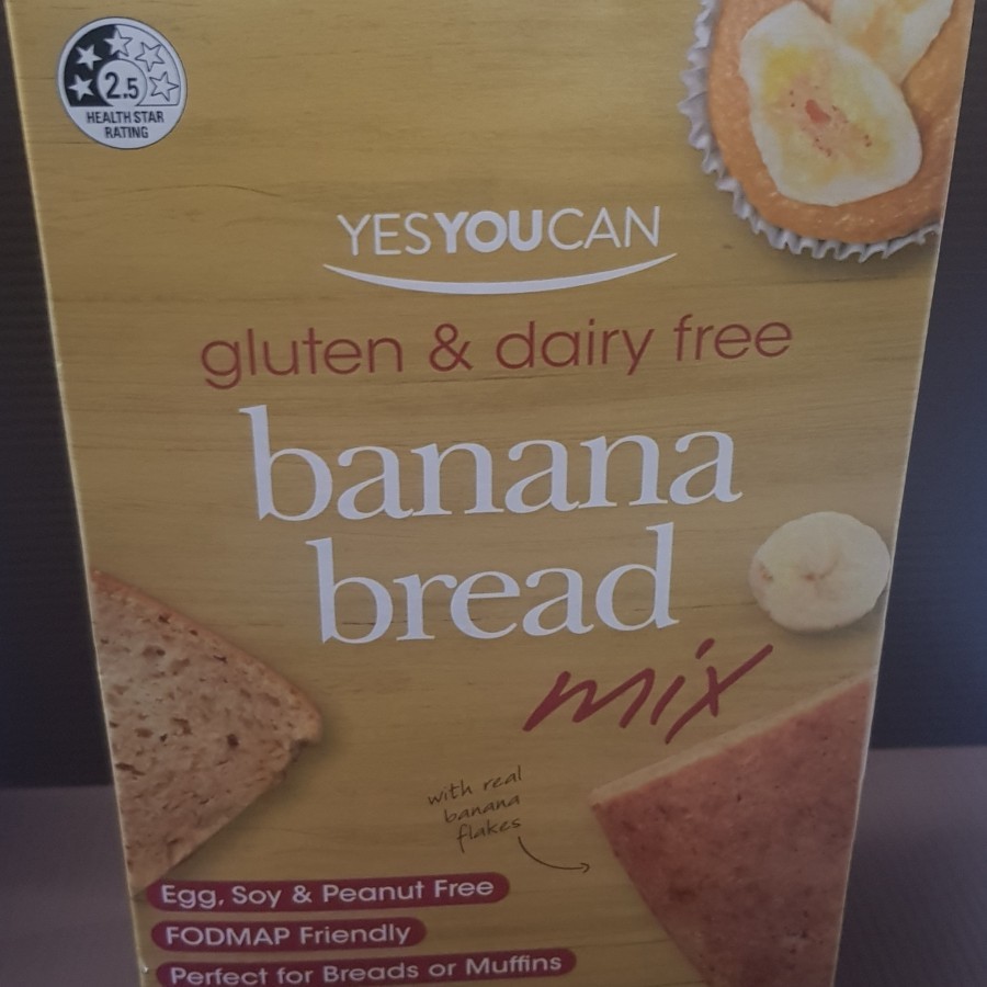 

Yes You Can Gluten Free Banana Bread Mix 450g