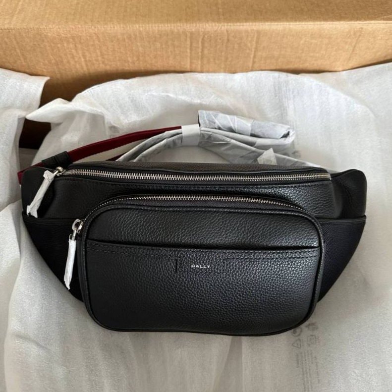 Bally code Leather belt bag