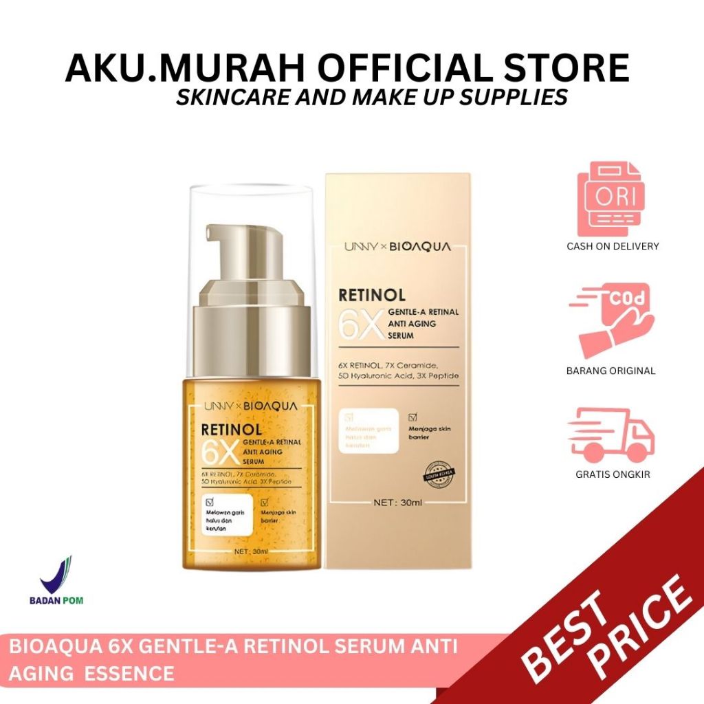 BIOAQUA 6X GENTLE-A RETINOL SERUM ANTI-AGING ESSENCE 30 ML